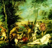 Peter Paul Rubens, backanal pa andros